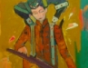Sainkhuu Enkhbat - Yatga - Oil on canvas - 100x150 cm